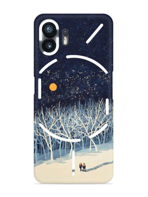 Full Moon Snowshoe Tour Snap Case for Nothing Phone 2 Zapvi