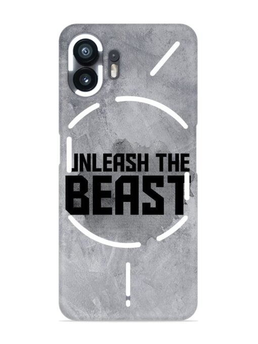 Unleash The Beast Snap Case for Nothing Phone 2 Zapvi