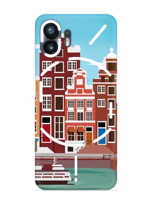 Scenery Architecture Amsterdam Landscape Snap Case for Nothing Phone 2 Zapvi