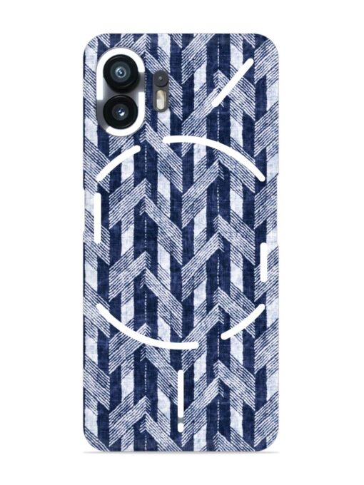 Abstract Herringbone Motif Snap Case for Nothing Phone 2 Zapvi