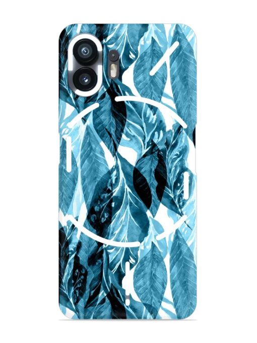 Leaves Pattern Jungle Snap Case for Nothing Phone 2 Zapvi