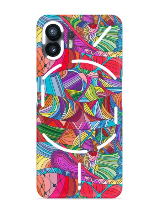 Seamless Patterns Hand Drawn Snap Case for Nothing Phone 2 Zapvi