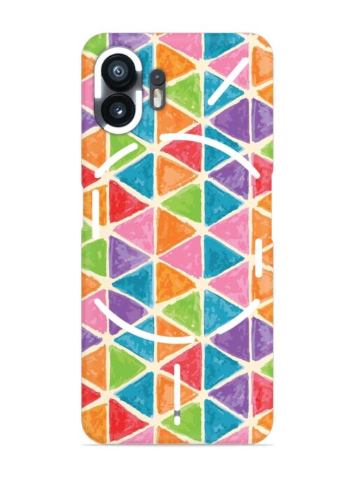 Seamless Colorful Isometric Snap Case for Nothing Phone 2 Zapvi