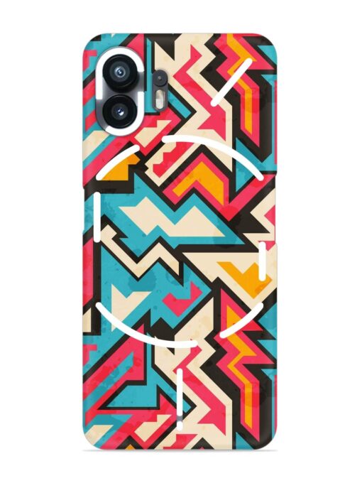 Bright Stripes Seamless Snap Case for Nothing Phone 2 Zapvi