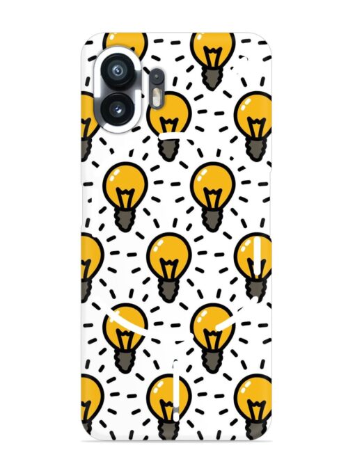Light Bulb Seamless Snap Case for Nothing Phone 2 Zapvi
