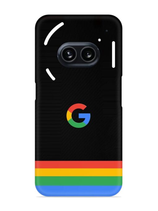 Google Logo Art Snap Case for Nothing Phone 2A Zapvi