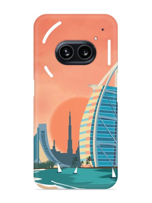 Dubai Architectural Scenery Snap Case for Nothing Phone 2A Zapvi