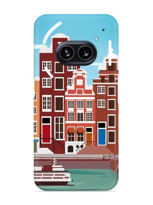 Scenery Architecture Amsterdam Landscape Snap Case for Nothing Phone 2A Zapvi