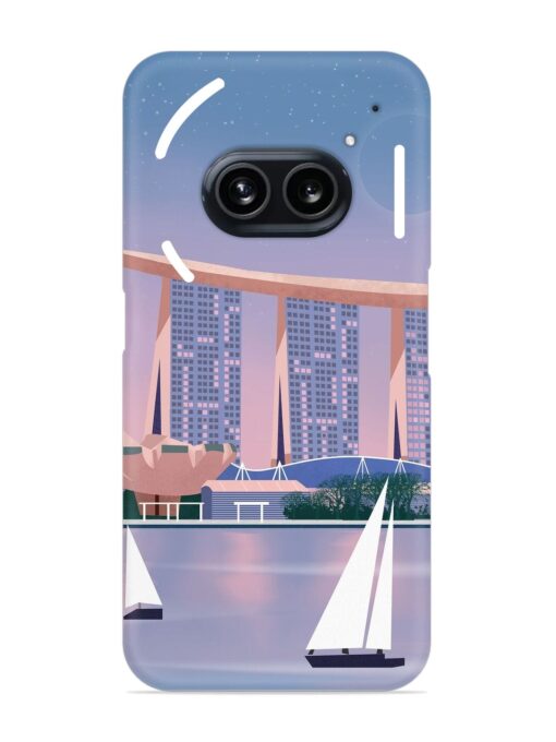 Singapore Scenery Architecture Snap Case for Nothing Phone 2A Zapvi