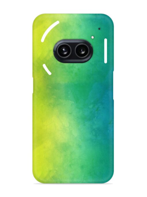 Yellow Green Gradient Snap Case for Nothing Phone 2A Zapvi