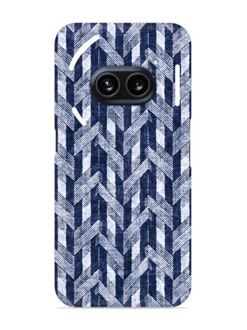 Abstract Herringbone Motif Snap Case for Nothing Phone 2A Zapvi