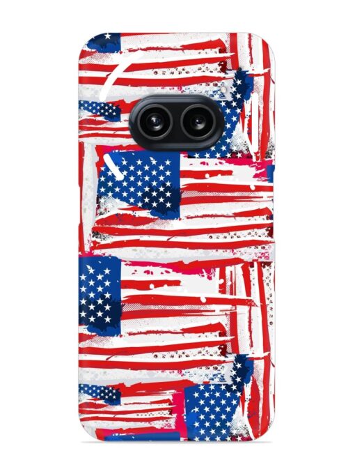 Usa Flag Seamless Snap Case for Nothing Phone 2A Zapvi