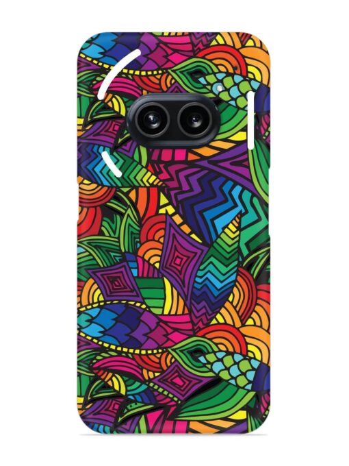 Abstract Multicolor Seamless Snap Case for Nothing Phone 2A Zapvi