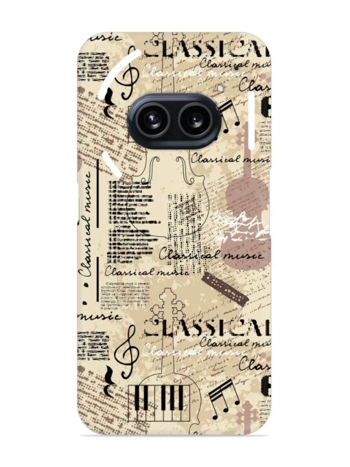 Classical Music Lpattern Snap Case for Nothing Phone 2A Zapvi