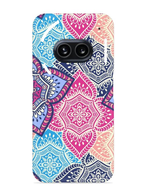 Ethnic Floral Seamless Snap Case for Nothing Phone 2A Zapvi