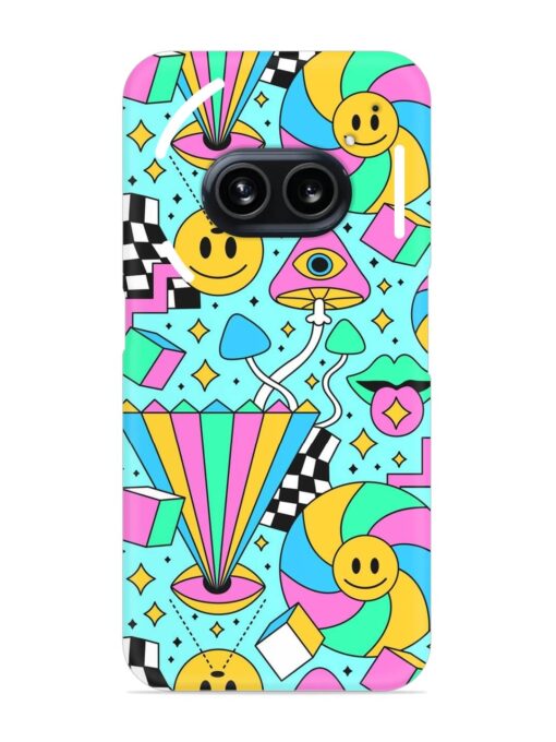Trippy Rainbow 60S Snap Case for Nothing Phone 2A Zapvi