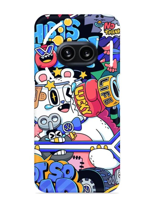 Universal Doodle Snap Case for Nothing Phone 2A Zapvi
