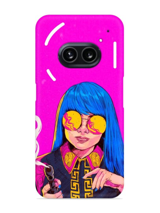 Aesthetic Anime Girl Snap Case for Nothing Phone 2A Zapvi