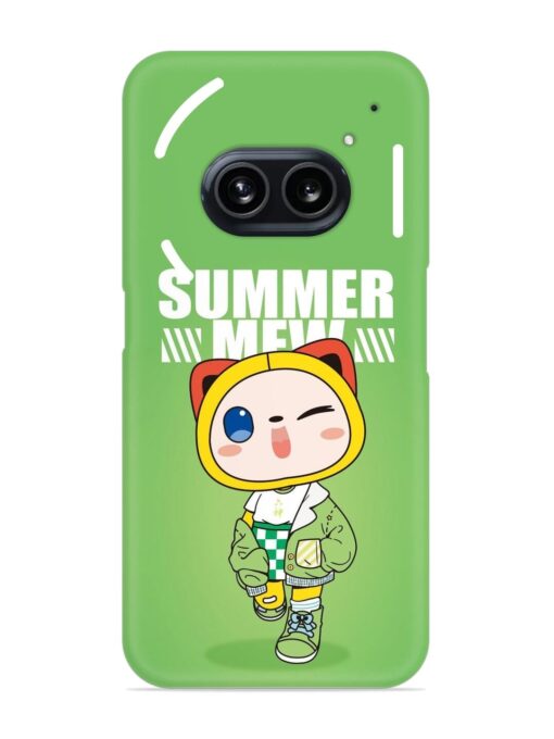 Summer Mew Snap Case for Nothing Phone 2A Zapvi