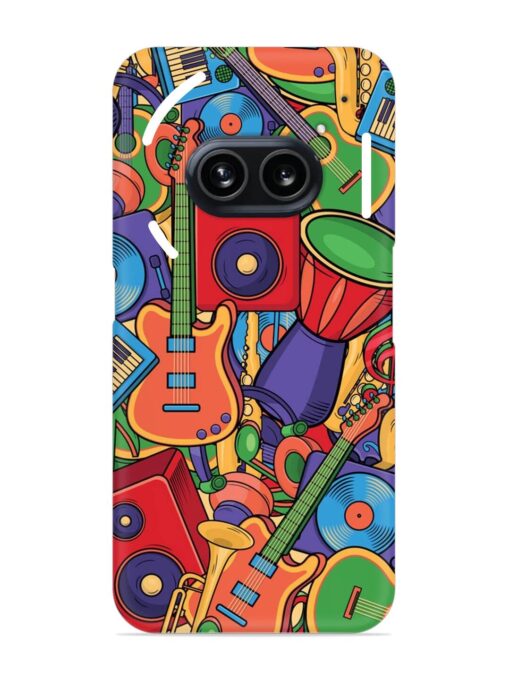Colorful Music Art Snap Case for Nothing Phone 2A Zapvi
