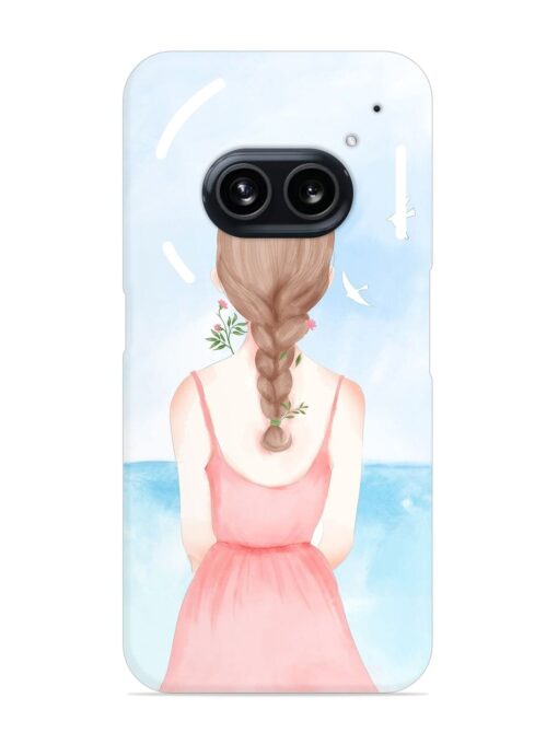Watercolor Girl Vector Snap Case for Nothing Phone 2A Zapvi