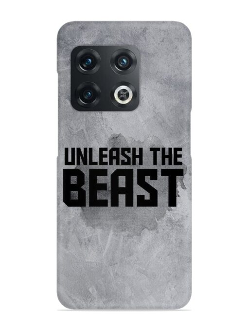 Unleash The Beast Snap Case for Oneplus 10 Pro (5G) Zapvi