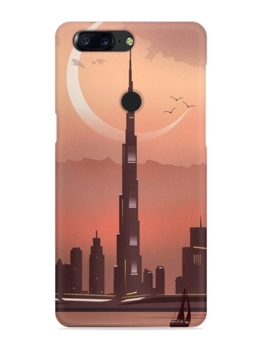 Landmark Burj Khalifa Snap Case for Oneplus 5T Zapvi