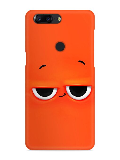 Smiley Face Snap Case for Oneplus 5T Zapvi