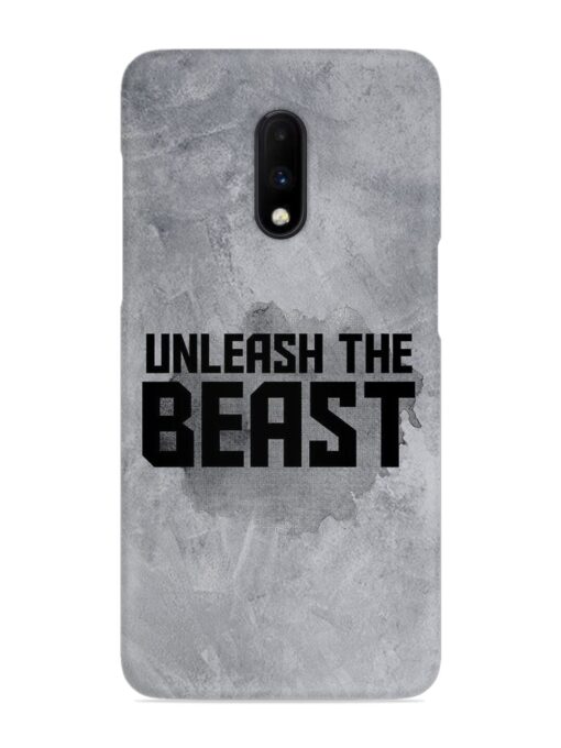 Unleash The Beast Snap Case for Oneplus 7 Zapvi