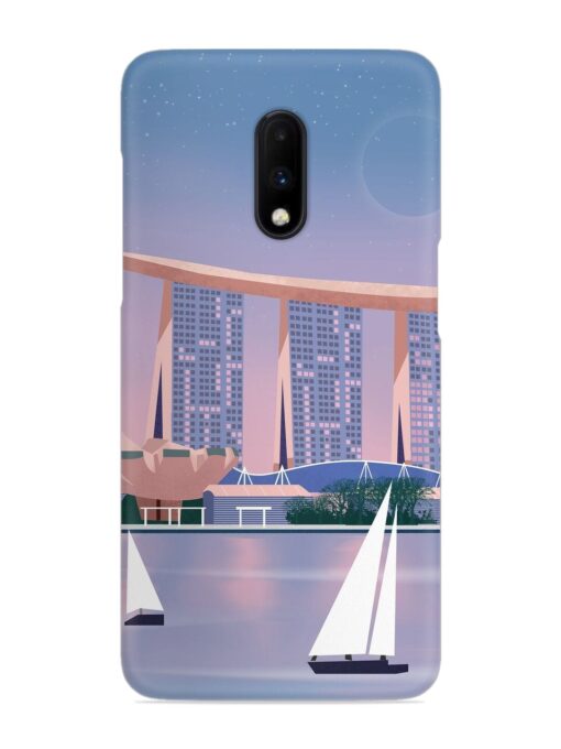 Singapore Scenery Architecture Snap Case for Oneplus 7 Zapvi
