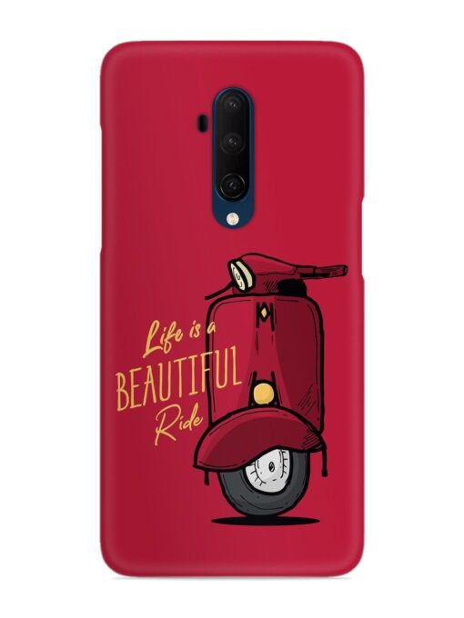 Life Is Beautiful Rides Snap Case for Oneplus 7T Pro Zapvi