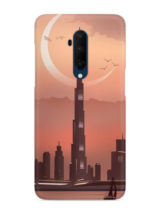 Landmark Burj Khalifa Snap Case for Oneplus 7T Pro Zapvi