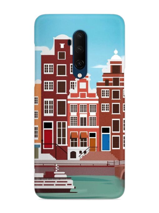 Scenery Architecture Amsterdam Landscape Snap Case for Oneplus 7T Pro Zapvi