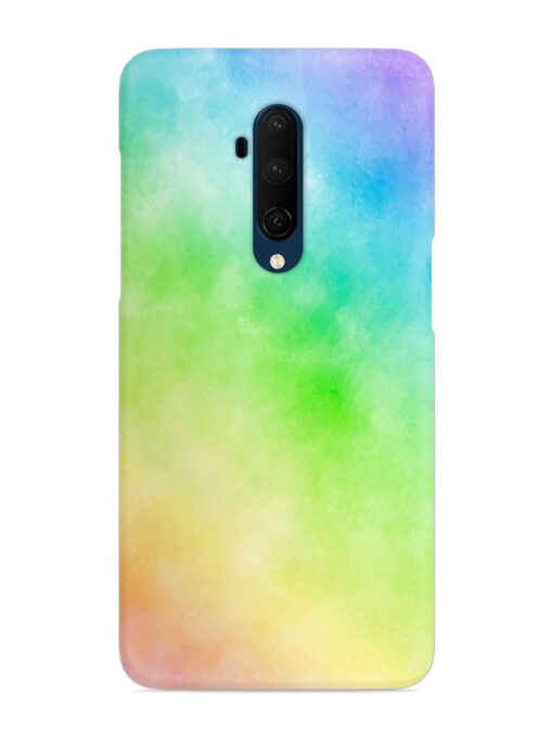 Watercolor Mixture Snap Case for Oneplus 7T Pro Zapvi