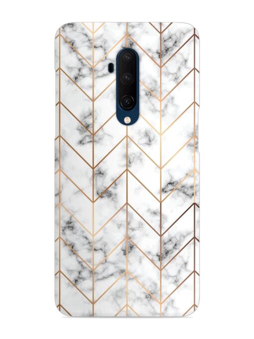 Vector Marble Texture Snap Case for Oneplus 7T Pro Zapvi