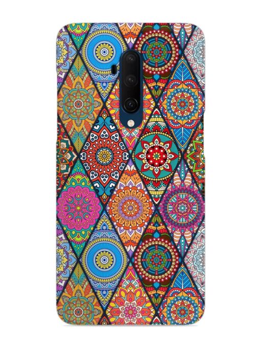 Seamless Tile Pattern Snap Case for Oneplus 7T Pro Zapvi