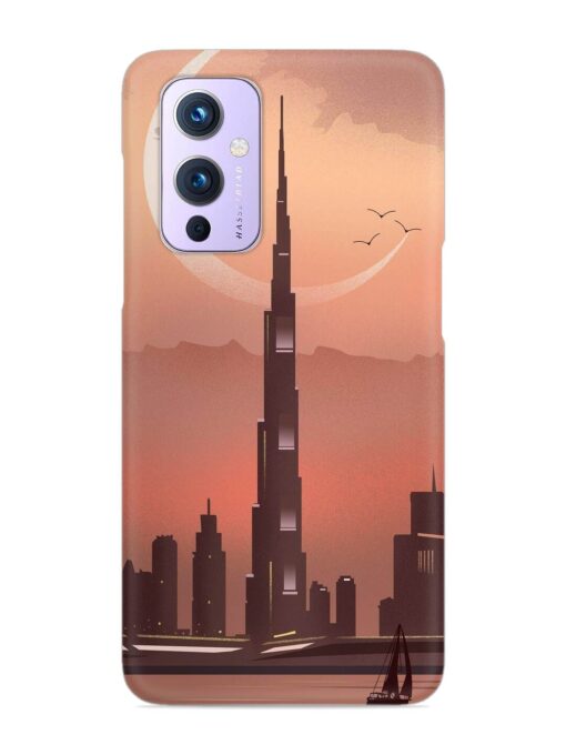 Landmark Burj Khalifa Snap Case for Oneplus 9 (5G) Zapvi