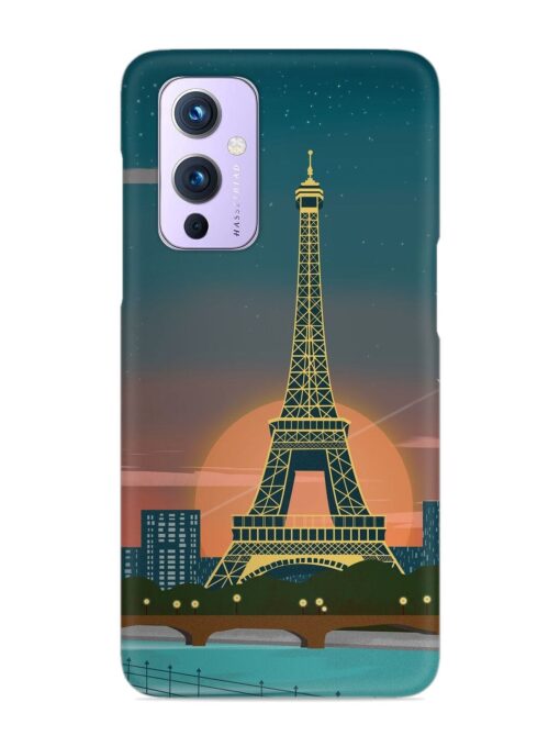 Scenery Architecture France Paris Snap Case for Oneplus 9 (5G) Zapvi