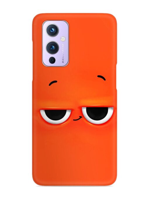 Smiley Face Snap Case for Oneplus 9 (5G) Zapvi