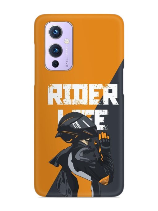 Rider Life Snap Case for Oneplus 9 (5G) Zapvi