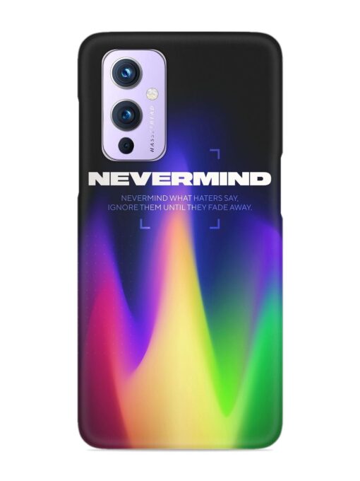 Nevermind Snap Case for Oneplus 9 (5G) Zapvi
