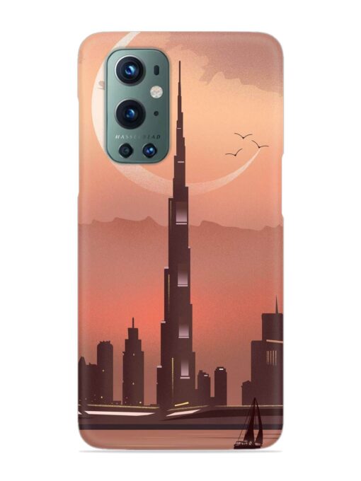 Landmark Burj Khalifa Snap Case for Oneplus 9 Pro (5G) Zapvi