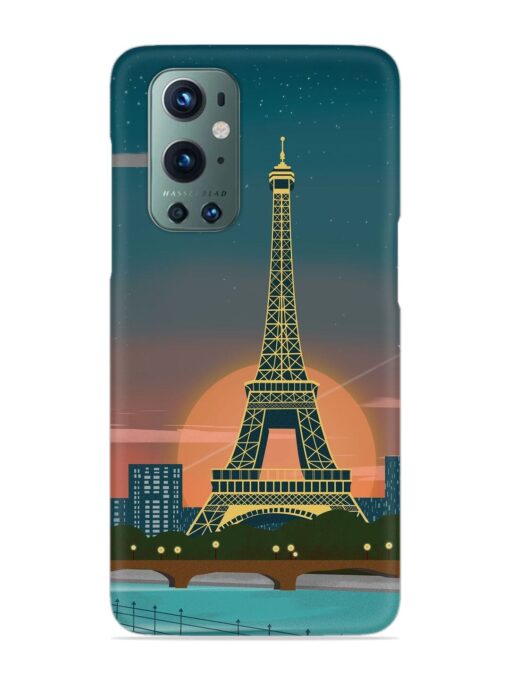 Scenery Architecture France Paris Snap Case for Oneplus 9 Pro (5G) Zapvi