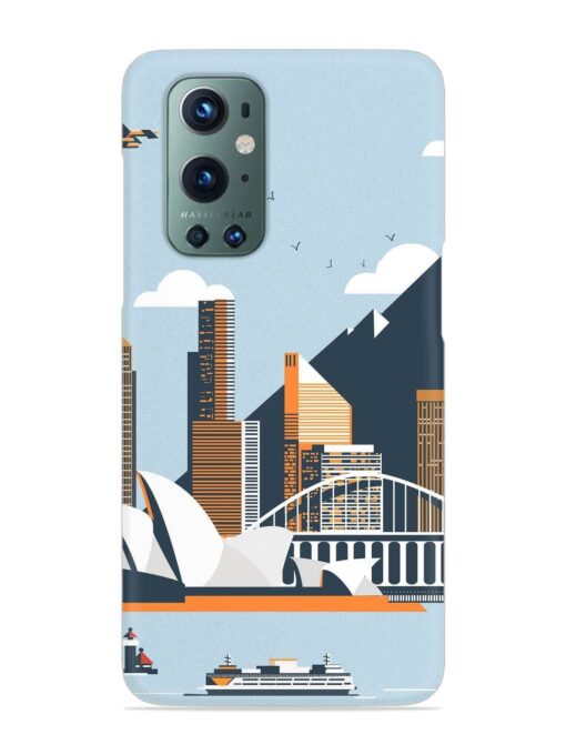 Sydney Opera Landscape Snap Case for Oneplus 9 Pro (5G) Zapvi