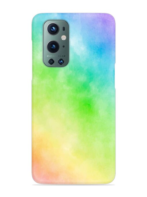 Watercolor Mixture Snap Case for Oneplus 9 Pro (5G) Zapvi