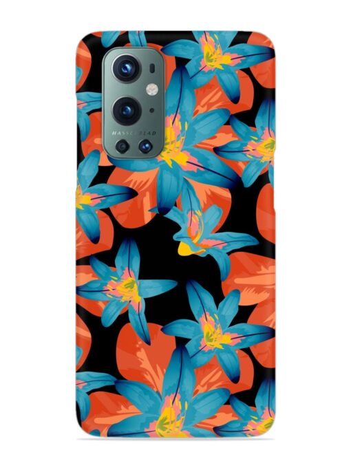 Philippine Flowers Seamless Snap Case for Oneplus 9 Pro (5G) Zapvi