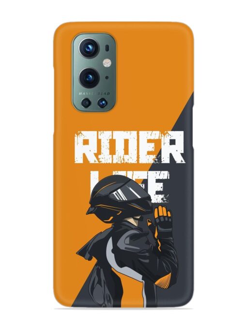Rider Life Snap Case for Oneplus 9 Pro (5G) Zapvi
