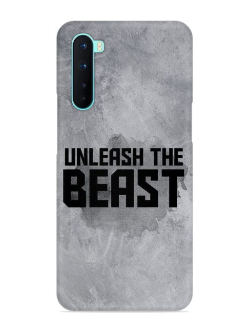 Unleash The Beast Snap Case for Oneplus Nord Zapvi