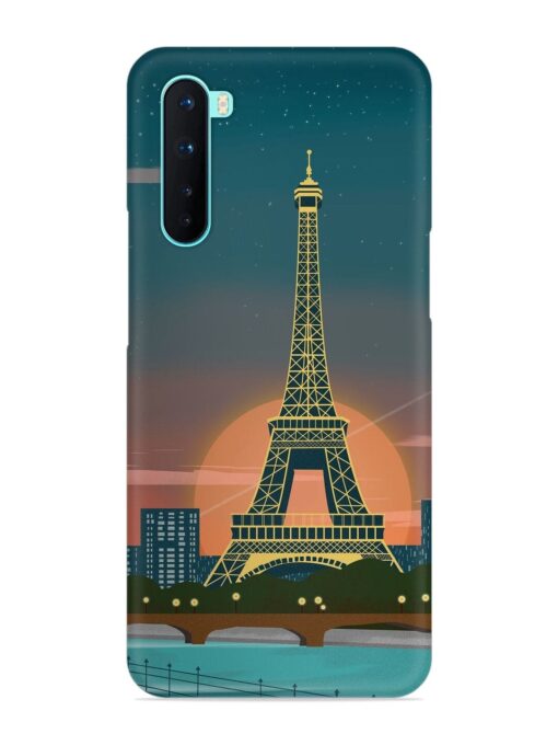 Scenery Architecture France Paris Snap Case for Oneplus Nord Zapvi