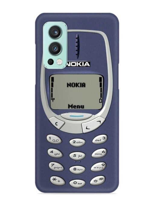 Nokia 3310 Snap Case for Oneplus Nord 2 (5G) Zapvi